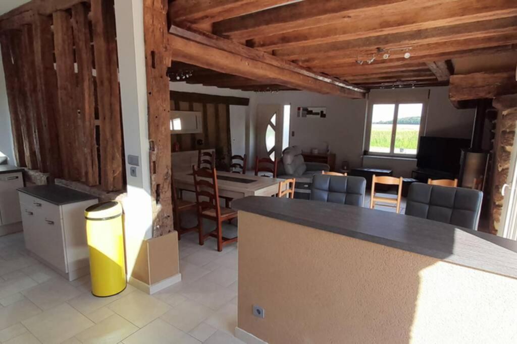 Maison En Colombage Renovee La Fontenelle  エクステリア 写真