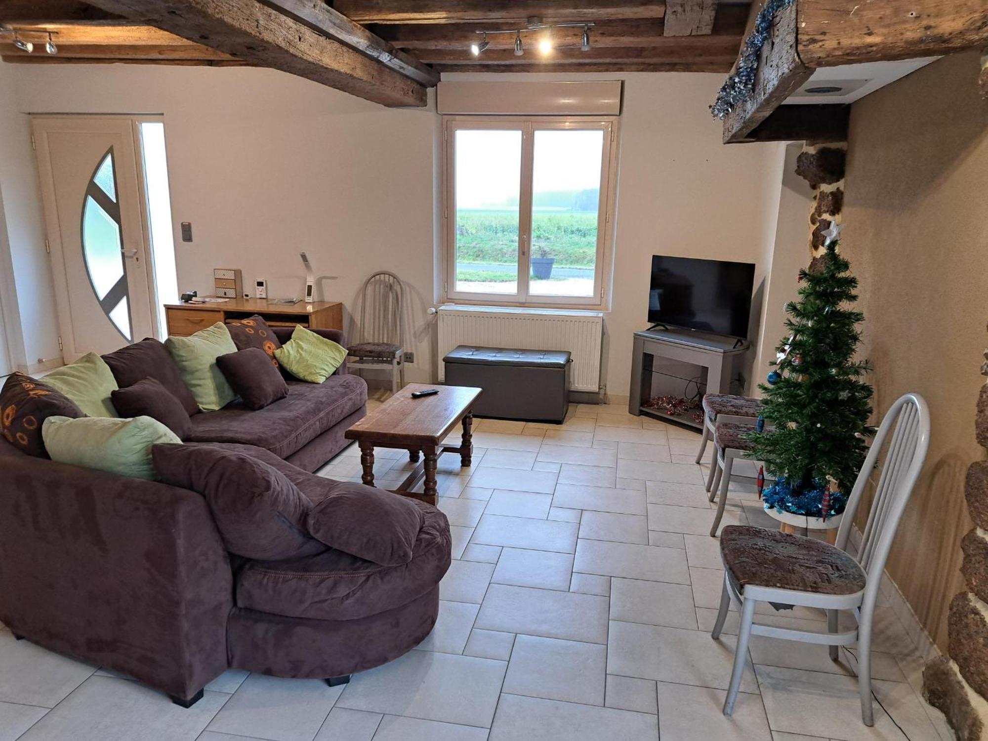 Maison En Colombage Renovee La Fontenelle  エクステリア 写真